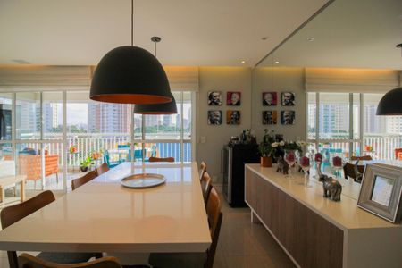 Apartamento à venda com 123m², 3 quartos e 2 vagasSala de Jantar