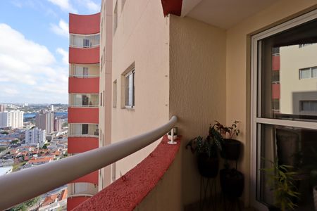 Apartamento à venda com 88m², 3 quartos e 2 vagasSacada da Sala