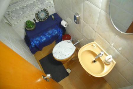 Casa à venda com 125m², 2 quartos e 2 vagasLavabo da Sala