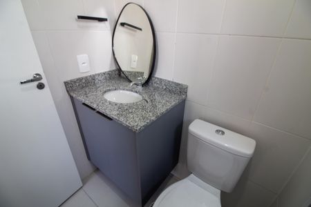 Apartamento para alugar com 27m², 1 quarto e sem vaga Apartamento para alugar com 27m², 1 quarto e sem vagaBanheiro da Suíte