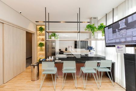 Apartamento para alugar com 27m², 1 quarto e sem vaga Apartamento para alugar com 27m², 1 quarto e sem vagaÁrea comum - Salão de Festas Gourmet