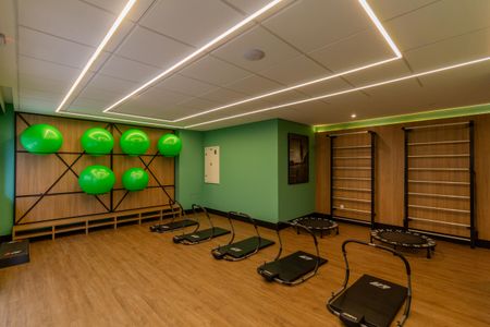 Apartamento para alugar com 38m², 2 quartos e sem vaga Apartamento para alugar com 38m², 2 quartos e sem vagaÁrea Comum - Academia