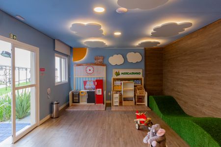 Apartamento para alugar com 38m², 2 quartos e sem vaga Apartamento para alugar com 38m², 2 quartos e sem vagaÁrea Comum - Brinquedoteca