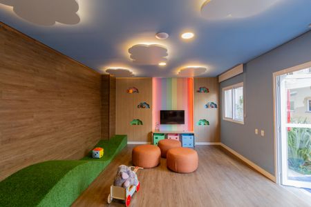 Apartamento para alugar com 38m², 2 quartos e sem vaga Apartamento para alugar com 38m², 2 quartos e sem vagaÁrea Comum - Brinquedoteca