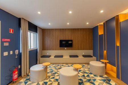 Apartamento para alugar com 38m², 2 quartos e sem vaga Apartamento para alugar com 38m², 2 quartos e sem vagaÁrea Comum - Sala de Jogos