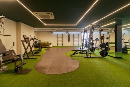 Studio para alugar com 28m², 0 quarto e sem vagaAcademia