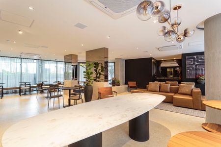 Studio à venda com 41m², 1 quarto e 1 vaga Studio à venda com 41m², 1 quarto e 1 vagaÁrea comum - Salão de festas