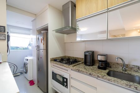 Apartamento à venda com 60m², 2 quartos e 1 vagaCozinha e Área de Serviço