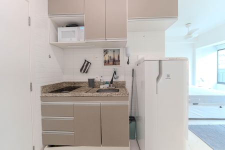 Studio para alugar com 30m², 1 quarto e sem vagaCozinha