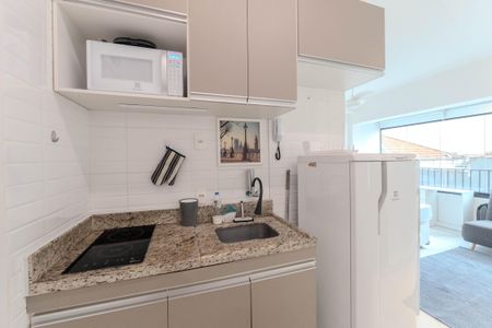 Studio para alugar com 30m², 1 quarto e sem vagaCozinha