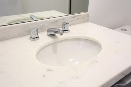 Apartamento para alugar com 56m², 2 quartos e 1 vaga Apartamento para alugar com 56m², 2 quartos e 1 vagaBanheiro da Suíte