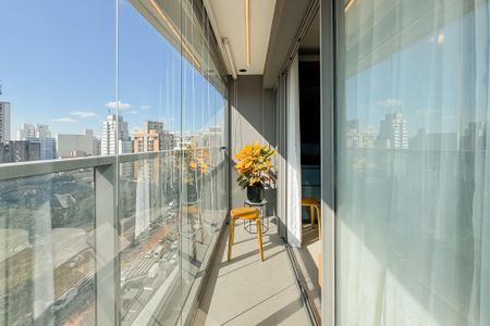Apartamento à venda com 33m², 1 quarto e sem vagaVaranda