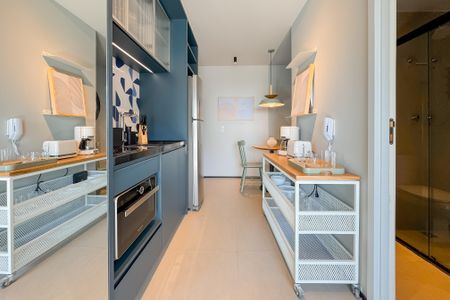 Apartamento à venda com 33m², 1 quarto e sem vagaCozinha