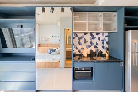 Apartamento à venda com 33m², 1 quarto e sem vagaCozinha