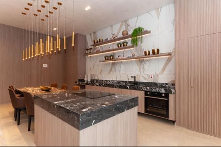 Apartamento à venda com 144m², 3 quartos e 3 vagas Apartamento à venda com 144m², 3 quartos e 3 vagasÁrea Comum - Salão de Festas Gourmet