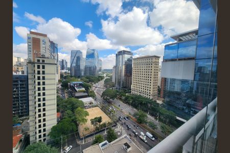 Apartamento à venda com 57m², 1 quarto e 2 vagasVista da Sala