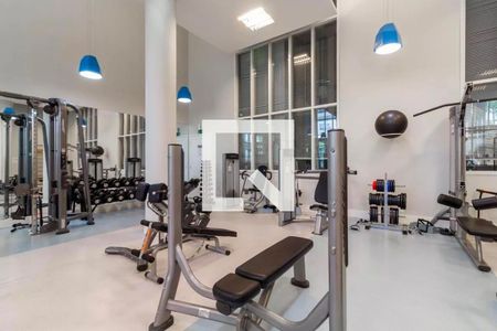 Apartamento à venda com 57m², 1 quarto e 2 vagasÁrea comum - Academia