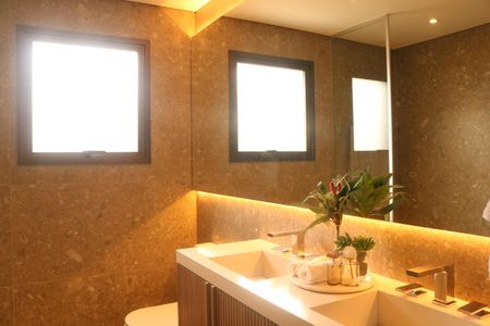 Apartamento à venda com 181m², 3 quartos e 3 vagasBanheiro da Suíte 1