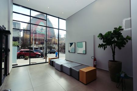 Studio à venda com 39m², 1 quarto e sem vaga Studio à venda com 39m², 1 quarto e sem vagaÁrea comum - Hall de entrada