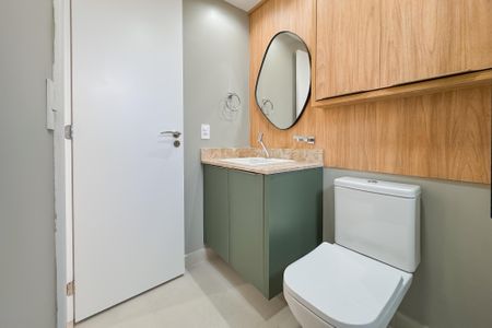 Studio à venda com 28m², 1 quarto e sem vaga Studio à venda com 28m², 1 quarto e sem vagaBanheiro
