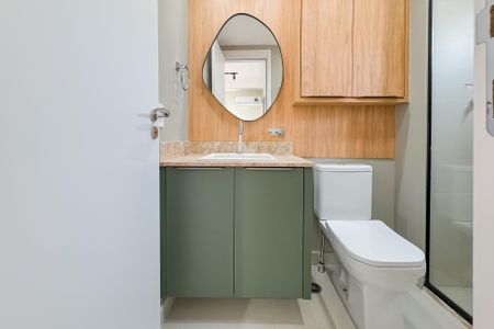 Studio à venda com 28m², 1 quarto e sem vaga Studio à venda com 28m², 1 quarto e sem vagaBanheiro