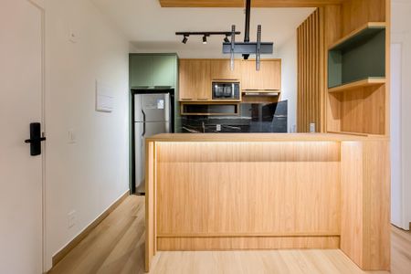 Studio à venda com 28m², 1 quarto e sem vaga Studio à venda com 28m², 1 quarto e sem vagaCozinha