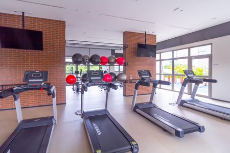 Apartamento à venda com 89m², 2 quartos e 1 vaga Apartamento à venda com 89m², 2 quartos e 1 vagaÁrea comum - Academia