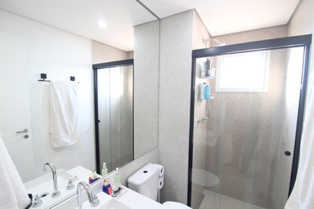 Apartamento à venda com 92m², 3 quartos e 2 vagasBanheiro da Suíte