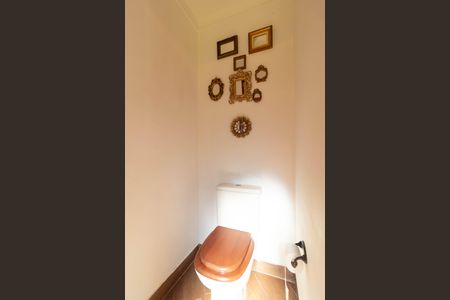 Casa de condomínio à venda com 350m², 4 quartos e 5 vagasBanheiro da Área Gourmet