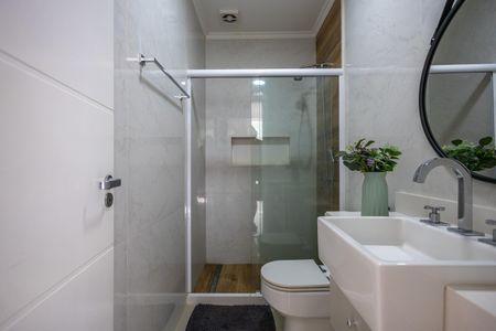 Casa de condomínio à venda com 130m², 3 quartos e 1 vaga Casa de condomínio à venda com 130m², 3 quartos e 1 vagaBanheiro Social