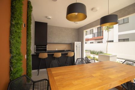 Apartamento à venda com 37m², 2 quartos e 1 vaga Apartamento à venda com 37m², 2 quartos e 1 vagaÁrea comum - Churrasqueira