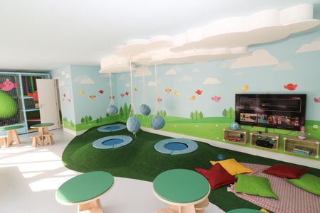 Apartamento à venda com 67m², 2 quartos e 2 vagas Apartamento à venda com 67m², 2 quartos e 2 vagasÁrea comum - Brinquedoteca