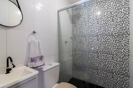 Apartamento à venda com 110m², 3 quartos e sem vagaBanheiro da Suíte