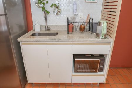 Studio à venda com 46m², 1 quarto e 1 vaga Studio à venda com 46m², 1 quarto e 1 vagaSala e Cozinha