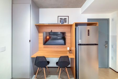 Studio de kitnet/studio para alugar com 1 quarto, 18m² em Cerqueira César, São Paulo