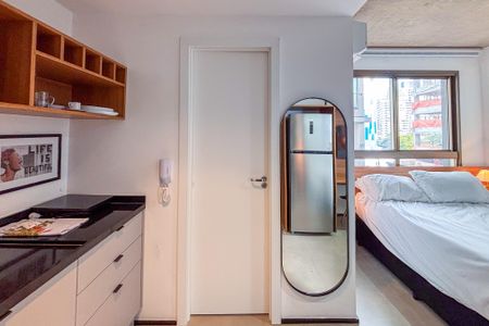 Studio de kitnet/studio para alugar com 1 quarto, 18m² em Cerqueira César, São Paulo