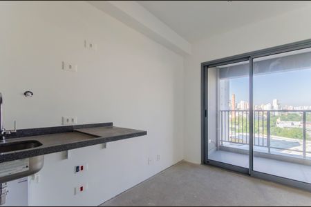 Studio à venda com 27m², 1 quarto e sem vagaCozinha