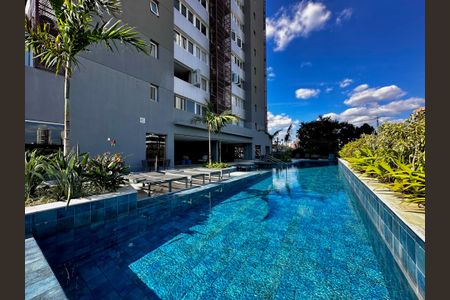 Apartamento à venda com 48m², 1 quarto e 1 vagaPiscina