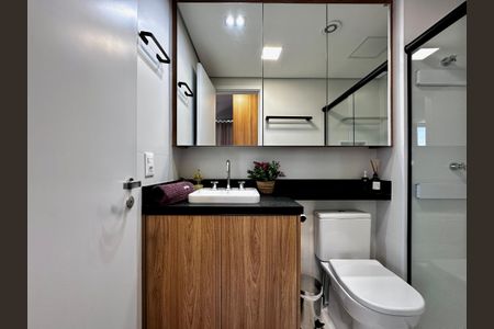 Apartamento à venda com 48m², 1 quarto e 1 vagaBanheiro Social