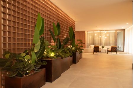 Apartamento à venda com 115m², 3 quartos e 2 vagasHall social