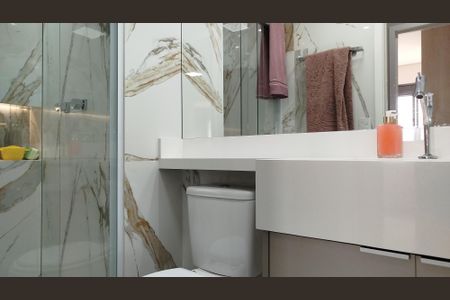 Apartamento à venda com 62m², 2 quartos e 1 vaga Apartamento à venda com 62m², 2 quartos e 1 vagaBanheiro Social