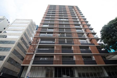 Studio para alugar com 42m², 1 quarto e sem vaga Studio para alugar com 42m², 1 quarto e sem vagaFachada