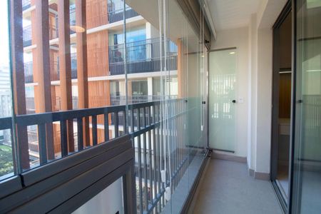 Studio para alugar com 42m², 1 quarto e sem vaga Studio para alugar com 42m², 1 quarto e sem vagaVaranda - Studio