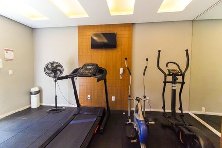 Apartamento para alugar com 40m², 2 quartos e 1 vaga Apartamento para alugar com 40m², 2 quartos e 1 vagaAcademia