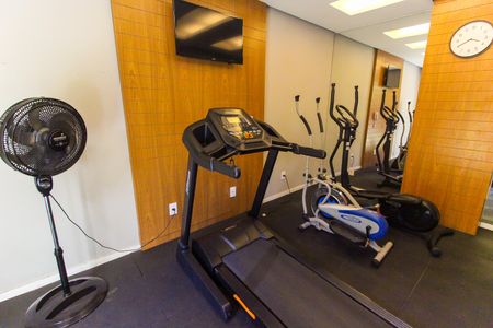 Apartamento para alugar com 40m², 2 quartos e 1 vaga Apartamento para alugar com 40m², 2 quartos e 1 vagaAcademia