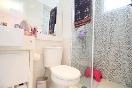 Apartamento à venda com 138m², 3 quartos e 2 vagasBanheiro da Suíte 2