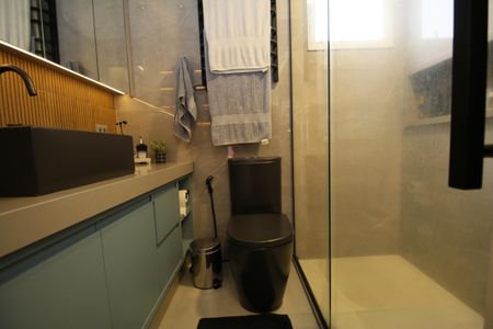 Apartamento à venda com 138m², 3 quartos e 2 vagasBanheiro da Suíte 3