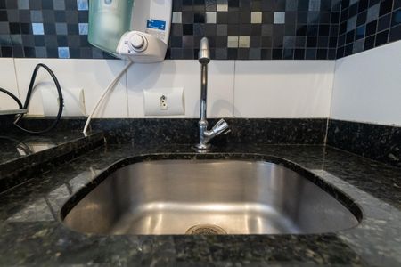 Studio para alugar com 27m², 1 quarto e sem vaga Studio para alugar com 27m², 1 quarto e sem vagaCozinha