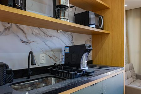 Studio à venda com 27m², 1 quarto e sem vagaCozinha