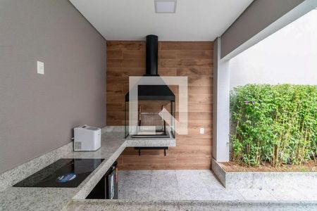 Studio à venda com 27m², 1 quarto e sem vagaChurrasqueira